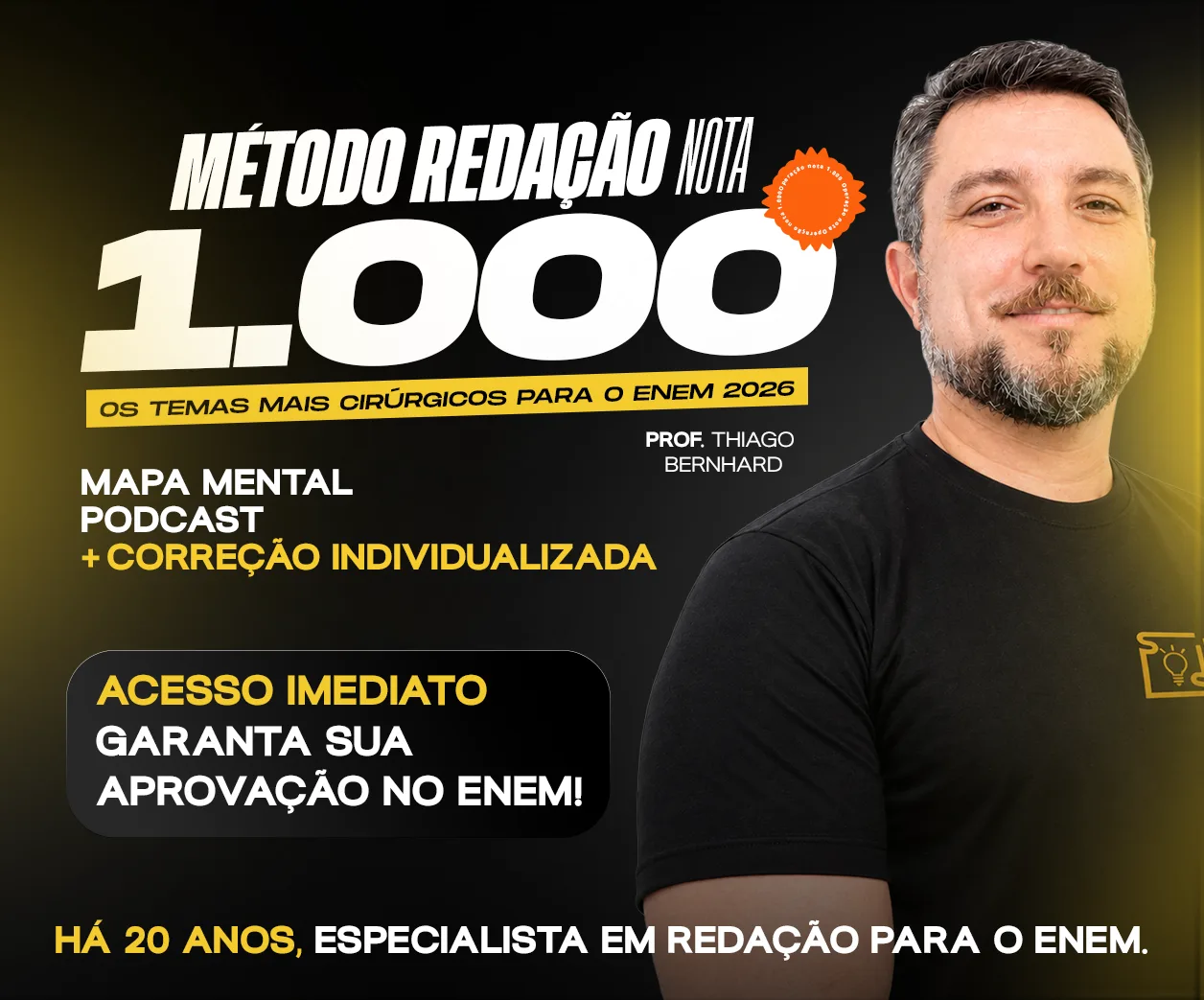 10 Temas com correção individual