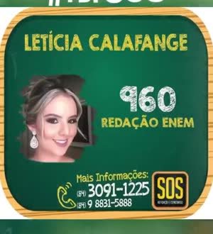Aluno do time - redacao 960 no ENEM