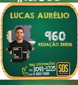 Aluno do time - redacao 960 no ENEM