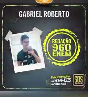 Aluno do time - redacao 960 no ENEM