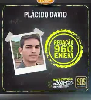 Aluno do time - redacao 960 no ENEM